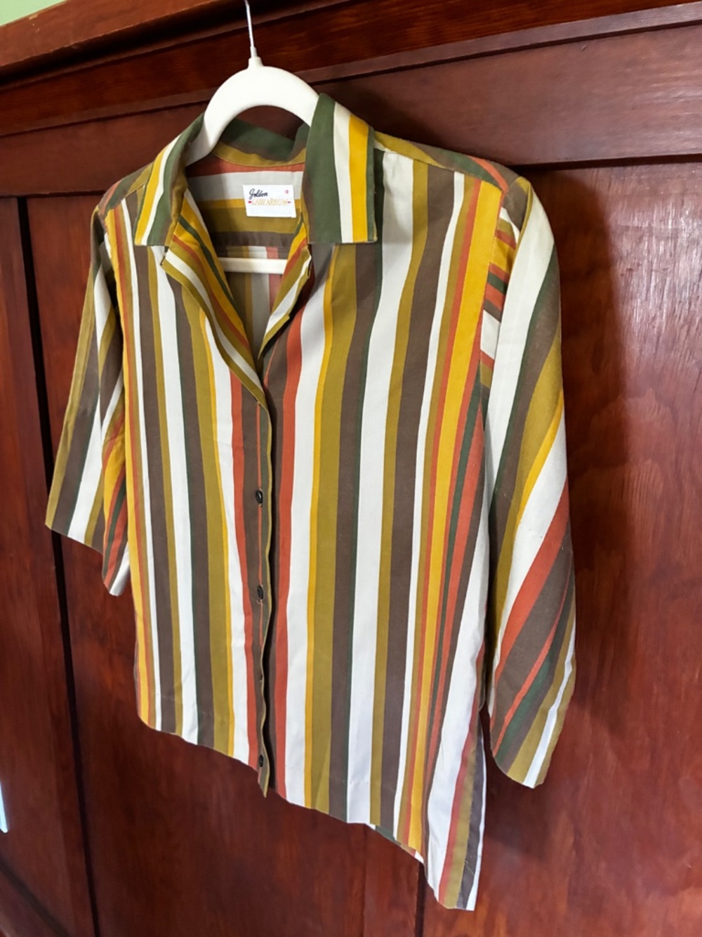 Vintage Lady Arrow Striped Shirt